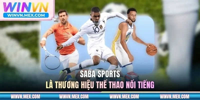 SABA Sports là thương hiệu thể thao nổi tiếng